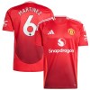 Camisola Manchester United Martinez 6 Homen Equipamento 1ª 24/25